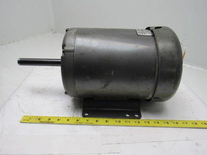 Baldor M3610 3/2 Hp Extended Shaft 7/8" 5" Long AC Motor 208-230/460 3450 RPM