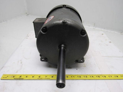 Baldor M3610 3/2 Hp Extended Shaft 7/8" 5" Long AC Motor 208-230/460 3450 RPM