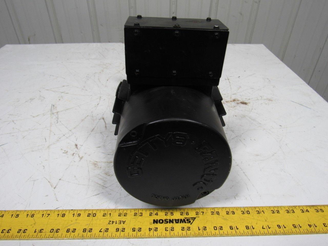 Getty Fanuc 20N 128VDC Servo Motor From Mazak M-5 Lathe 1500 RPM A06B-0602-B021