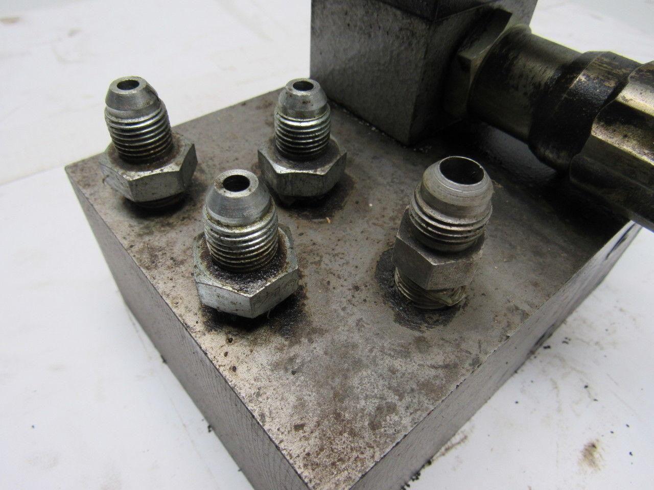 Vickers XM1-3FK1-30-JA Flui-Trol Hyd. Flow Control Valve& Solenoid Block Assy'