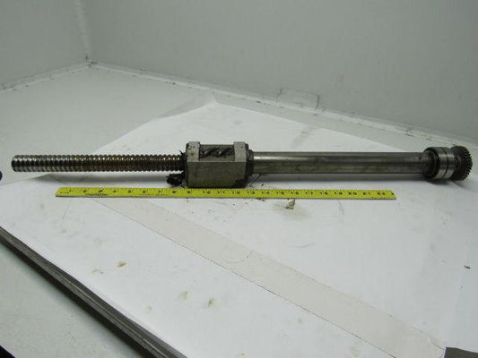 Wasino LG71 33" Ball Screw & Nut Assembly End Bearing is Bad