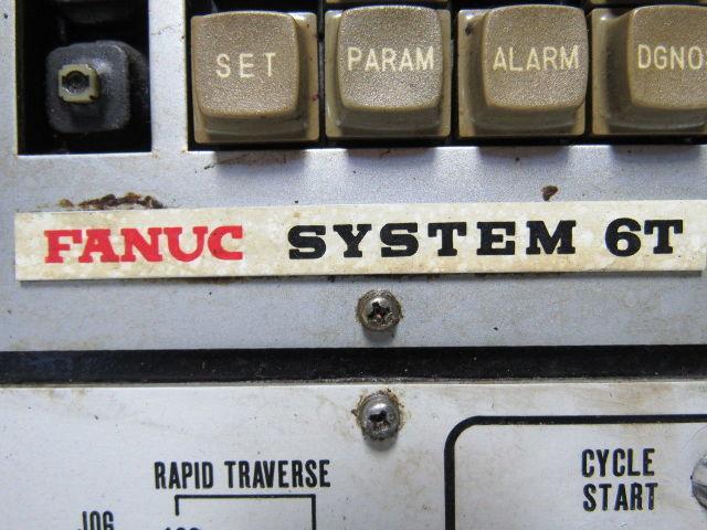 Fanuc System 6T Operator Interface Control Panel W/Arm From a Wasino LG71