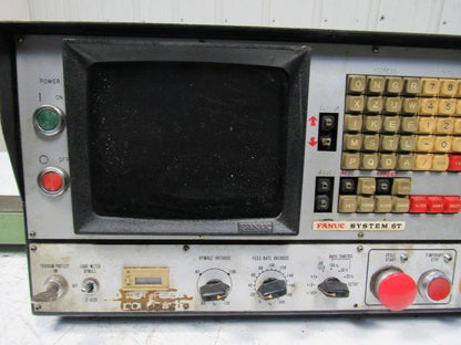 Fanuc System 6T Operator Interface Control Panel W/Arm From a Wasino LG71