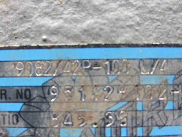 Nord SK9082/42P-100L/4 High Torque Gear Box Speed Reducer 845.38:1 Ratio