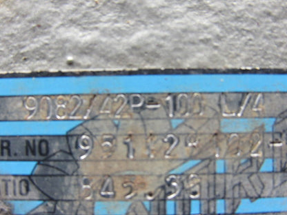 Nord SK9082/42P-100L/4 High Torque Gear Box Speed Reducer 845.38:1 Ratio