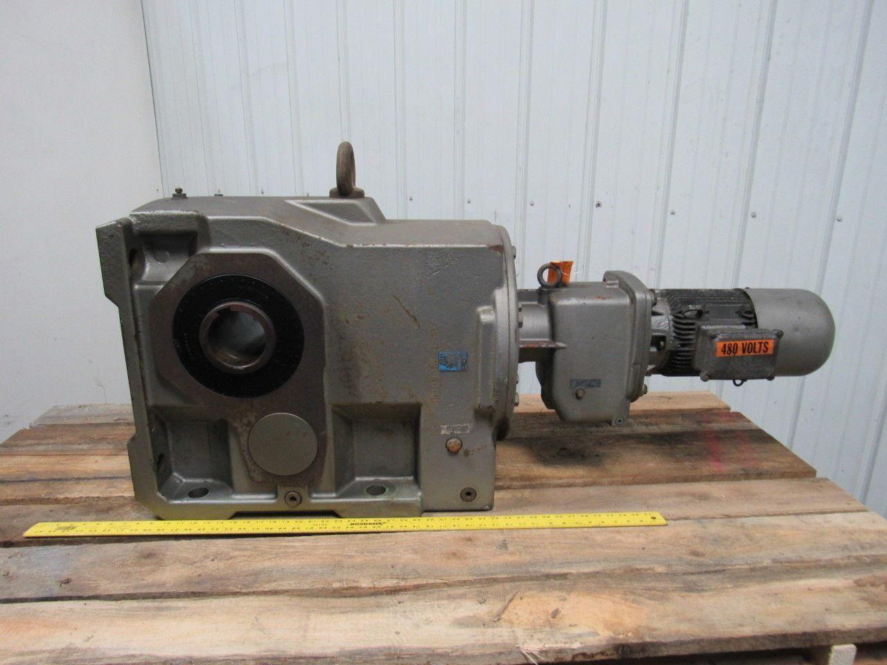 Nord SK9082/42P-100L/4 High Torque Gear Box Speed Reducer 845.38:1 Ratio