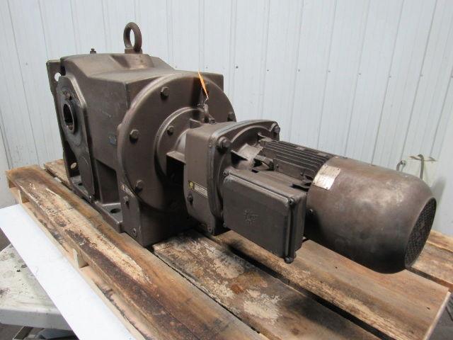 Nord SK9082/42P-100L/4 High Torque Gear Box Speed Reducer 845.38:1 Ratio