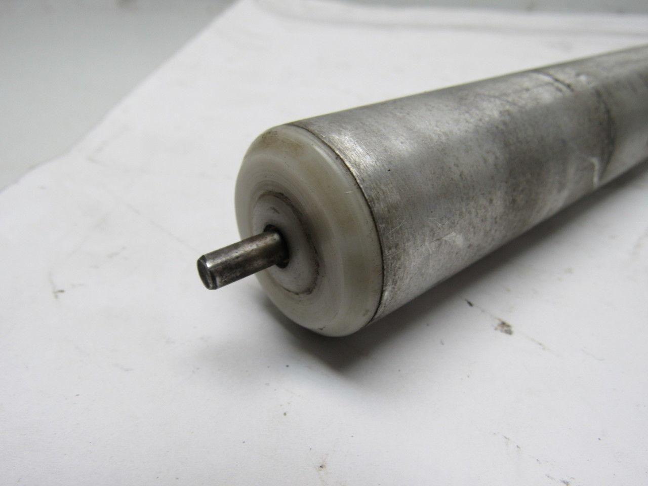 1-1/4" X 28-3/4" Aluminum Conveyor Roller W/3/16" Spring Loaded Shaft