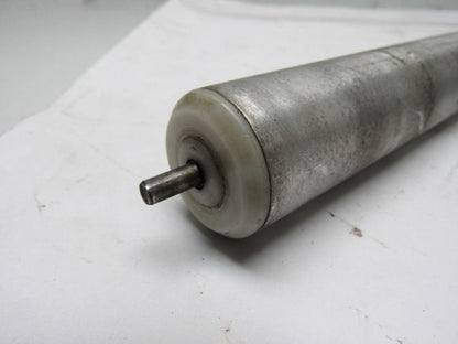 1-1/4" X 28-3/4" Aluminum Conveyor Roller W/3/16" Spring Loaded Shaft