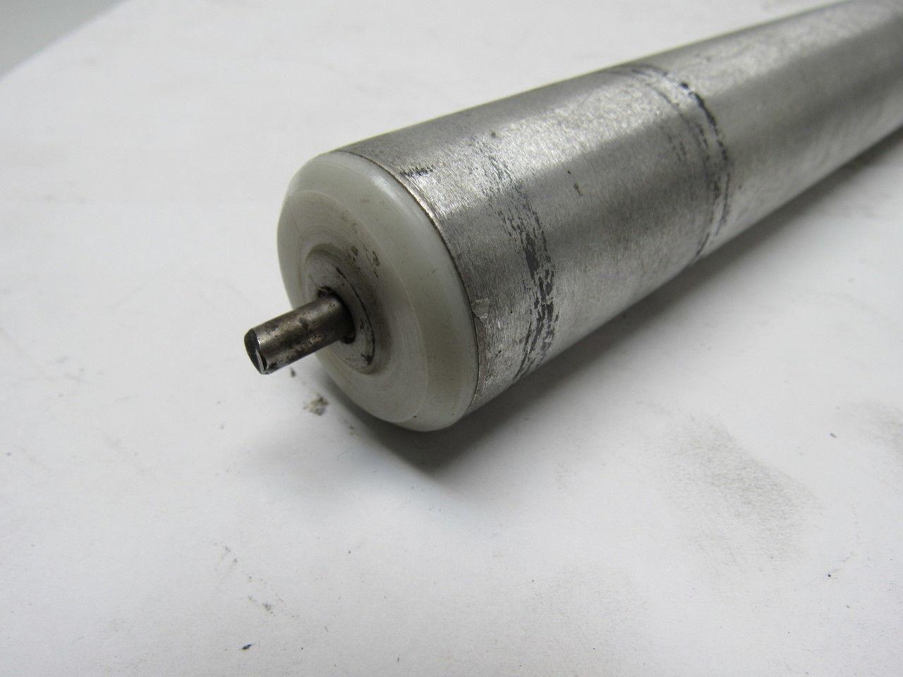 1-1/4" X 28-3/4" Aluminum Conveyor Roller W/3/16" Spring Loaded Shaft