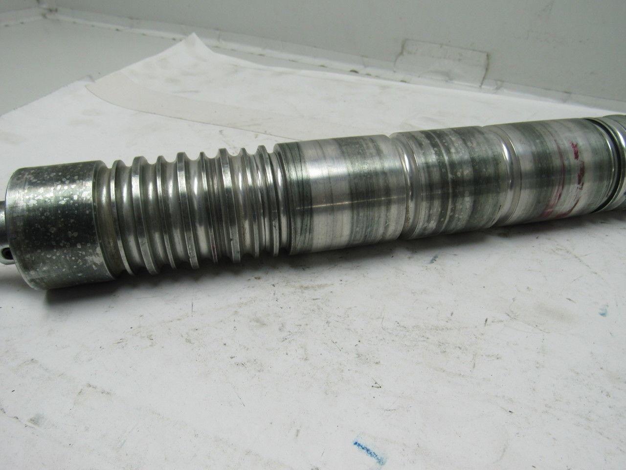 Aluminum Belt Drive Conveyor Roller 2-3/8"x 17"L W/3/4" Shaft 25-5/8" OAL