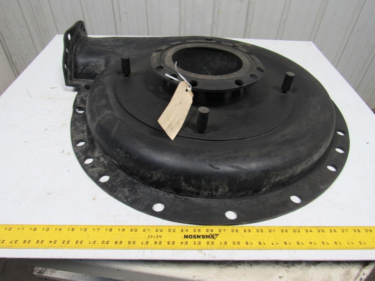 C65 8 X 8 Slurry Pump Gum Rubber Half Shell Cover Plate Liner