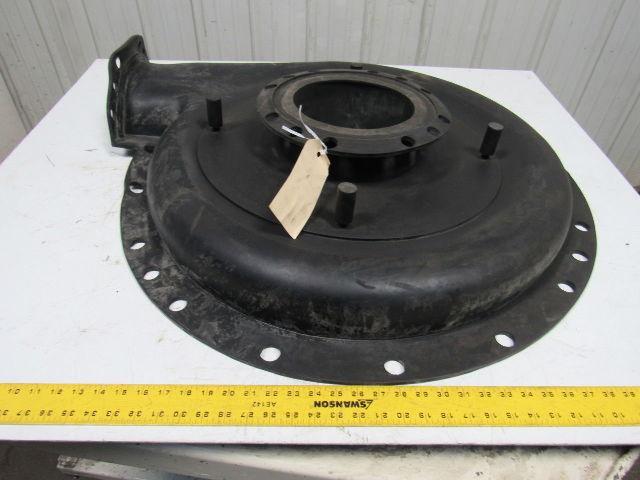 C65 8 X 8 Slurry Pump Gum Rubber Half Shell Cover Plate Liner