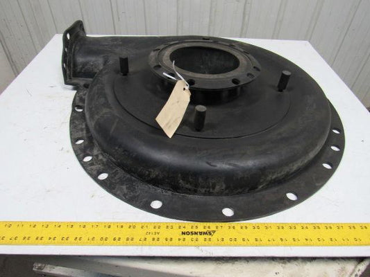 C65 8 X 8 Slurry Pump Gum Rubber Half Shell Cover Plate Liner