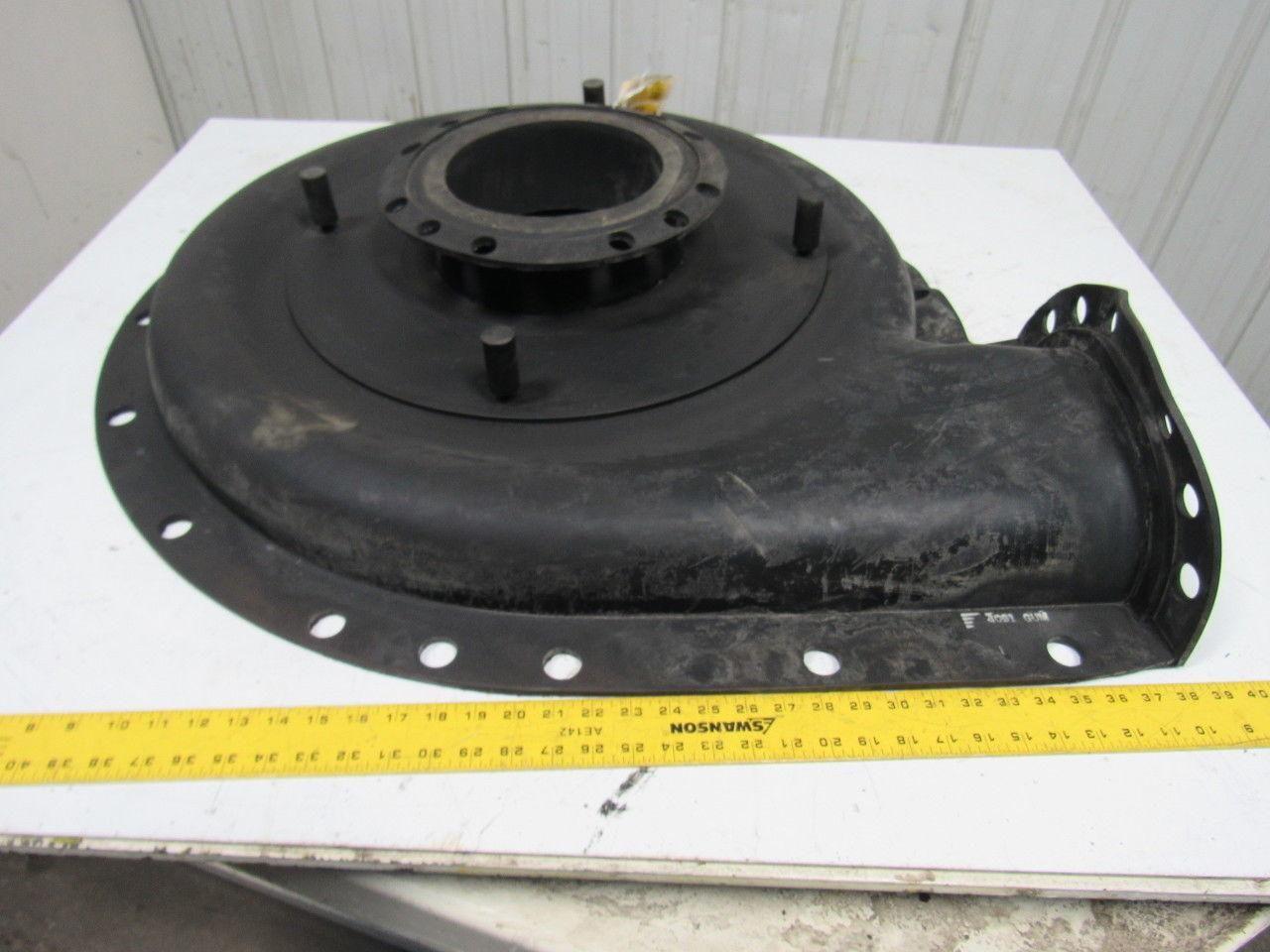 C65 8 X 8 Slurry Pump Gum Rubber Half Shell Cover Plate Liner