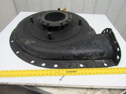 C65 8 X 8 Slurry Pump Gum Rubber Half Shell Cover Plate Liner