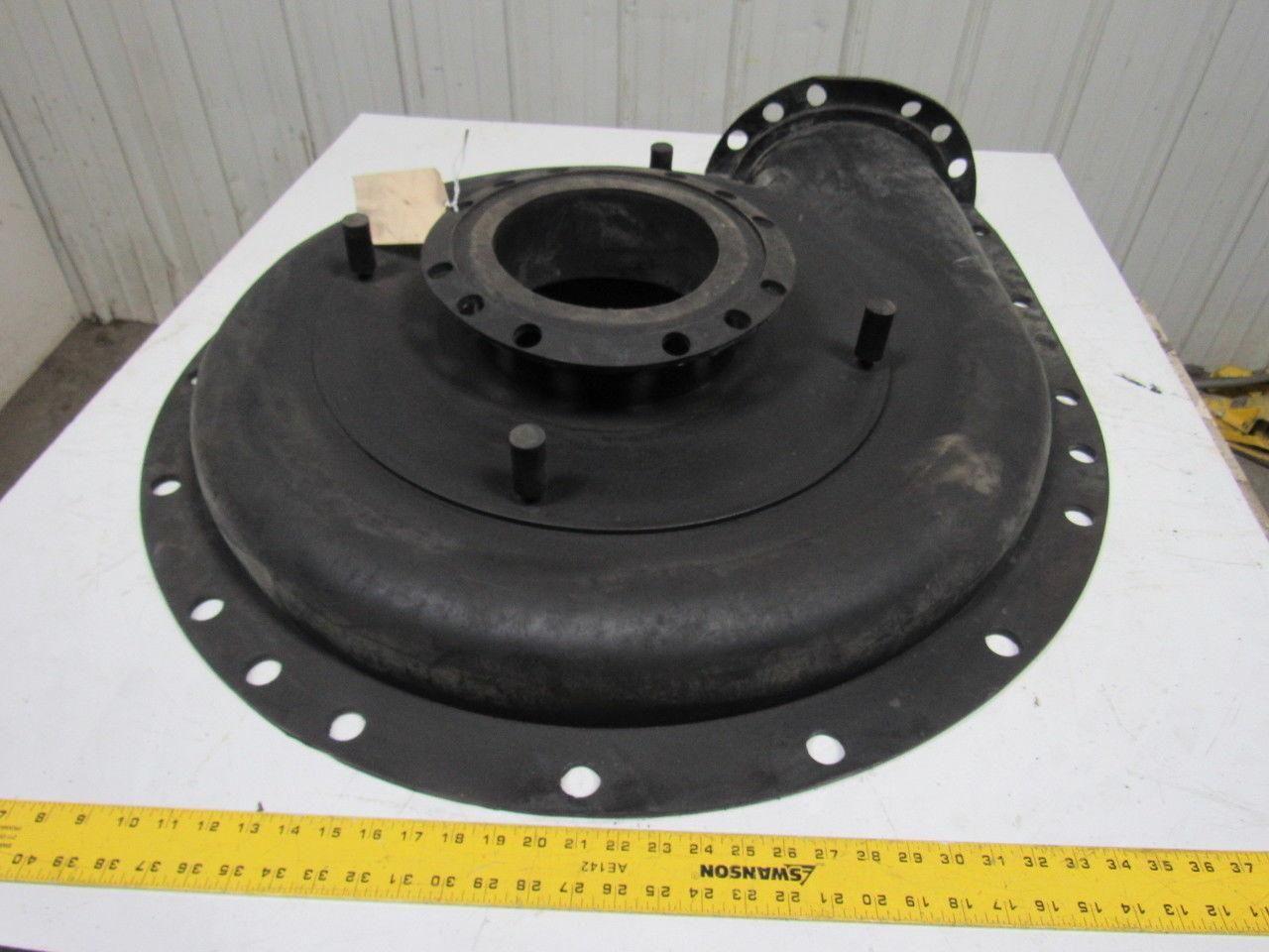 C65 8 X 8 Slurry Pump Gum Rubber Half Shell Cover Plate Liner