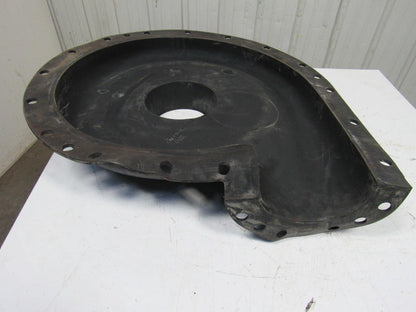 C65 8 X 8 Slurry Pump Gum Rubber Half Shell Cover Plate Liner