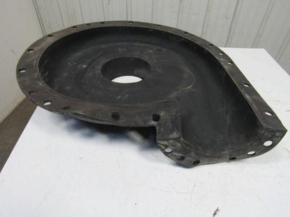 C65 8 X 8 Slurry Pump Gum Rubber Half Shell Cover Plate Liner