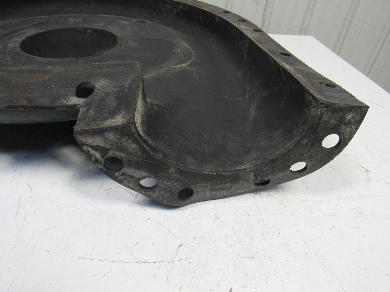 C65 8 X 8 Slurry Pump Gum Rubber Half Shell Cover Plate Liner