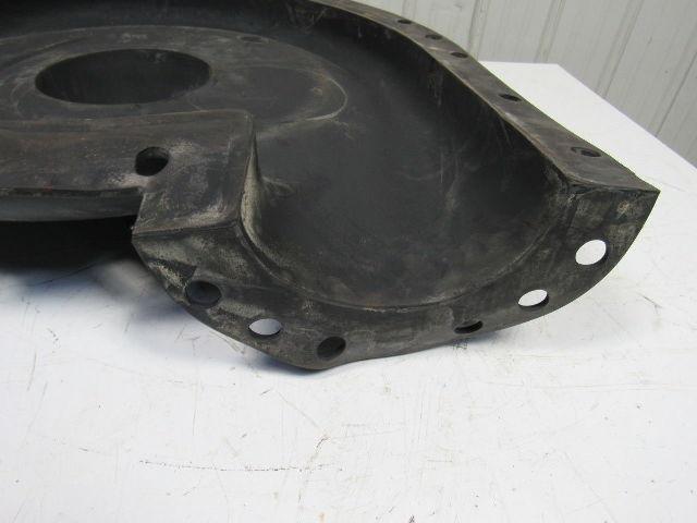 C65 8 X 8 Slurry Pump Gum Rubber Half Shell Cover Plate Liner