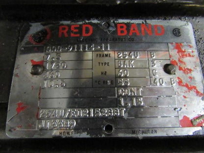 VICKERS/ MARMAC 85 GAL Hydraulic Power Unit 7-1/2HP 460V 3Ph W/ 25V Pump Tested