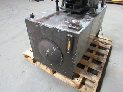 VICKERS/ MARMAC 85 GAL Hydraulic Power Unit 7-1/2HP 460V 3Ph W/ 25V Pump Tested