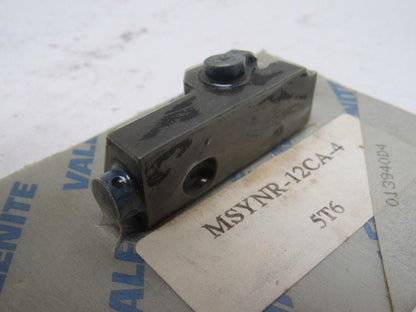 Valenite MSYNR-12CA-4 Indexable Boring Turning Cartridge Insert Tool Holder