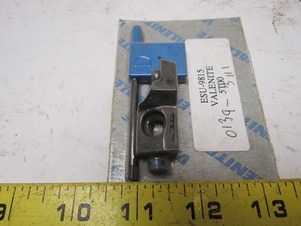 Valenite ESU-9815 Indexable Boring Turning Cartridge Insert Tool Holder