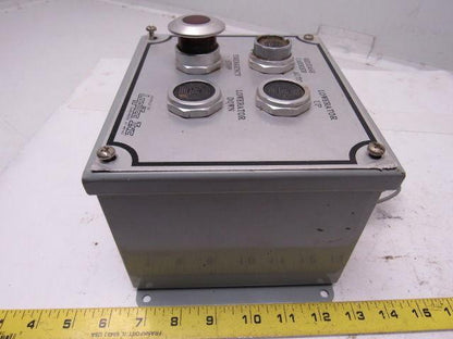 LOGITEC 4 FUNCTION Industrial Machine Controls 3 Function + E-Stop Lot/1