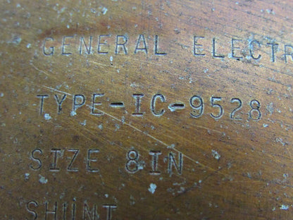 GE IC9528 8" DC Shunt Brake Crane Machine Shoe Brake