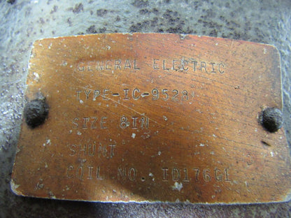 GE IC9528 8" DC Shunt Brake Crane Machine Shoe Brake