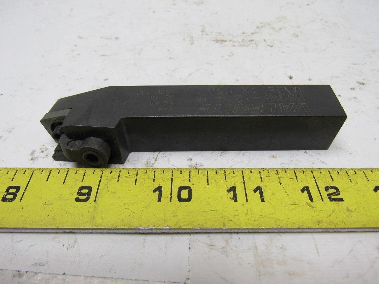 Valenite MSBNL-12-4B Indexable Lathe Tool Holder 3/4" Square Shank USA