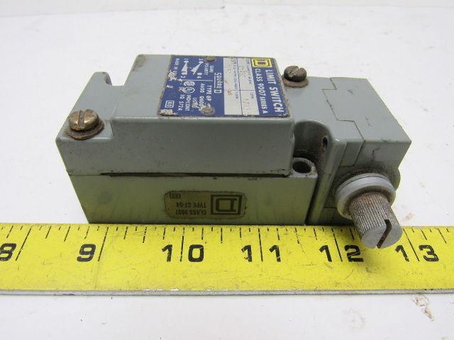 Square D C54B2 Turret Head Side Rotary Limit Switch Ser A
