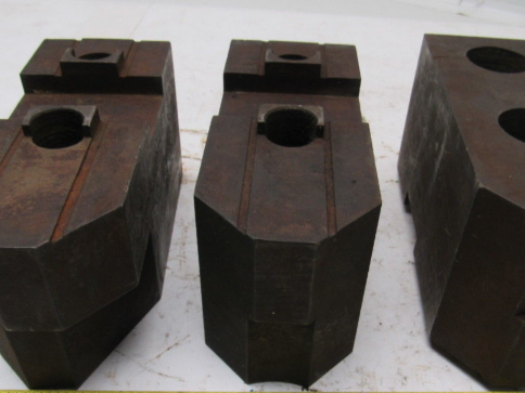 Huron T11248 Lathe Clamp Chuck Soft Jaws 6"L x 2-1/2"W X3-1/8"T Lot of 3