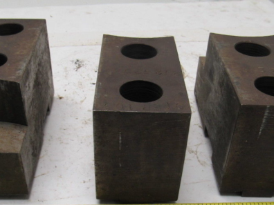 Huron T15 Lathe Chuck Soft  Jaws 6"L x 2-1/2"W X3-1/4"T Set of 3
