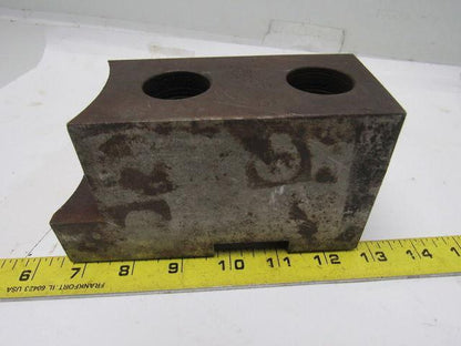 Huron T15 Lathe Chuck Soft  Jaws 6"L x 2-1/2"W X3-1/4"T Lot of 3