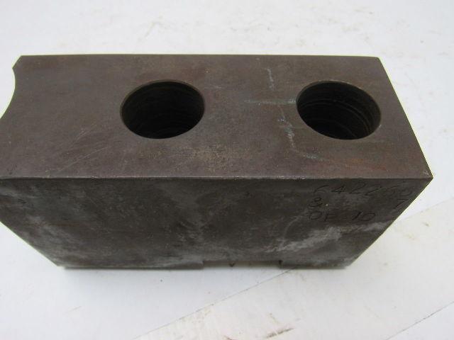 Huron T11248 Lathe Chuck Soft  Jaws 6"L x 2-1/2"W X3-1/8"T Lot of 3