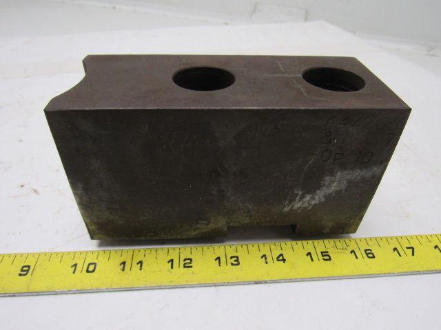 Huron T11248 Lathe Chuck Soft  Jaws 6"L x 2-1/2"W X3-1/8"T Lot of 3