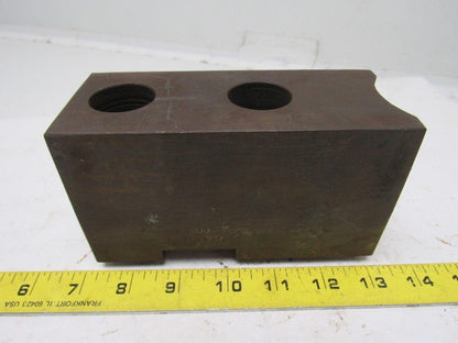 Huron T11248 Lathe Chuck Soft  Jaws 6"L x 2-1/2"W X3-1/8"T Lot of 3