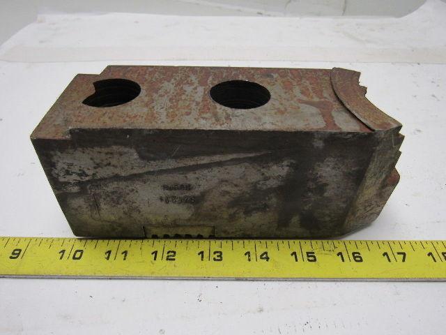 Huron T15A75 Lathe Chuck Soft  Jaws 7-1/8"L x 2-1/2"W X2-7/8"T Lot of 3