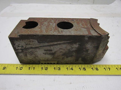 Huron T15A75 Lathe Chuck Soft  Jaws 7-1/8"L x 2-1/2"W X2-7/8"T Lot of 3