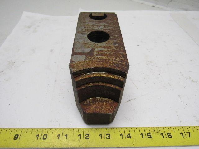 Huron T15A75 Lathe Chuck Soft  Jaws 7-1/8"L x 2-1/2"W X2-7/8"T Lot of 3