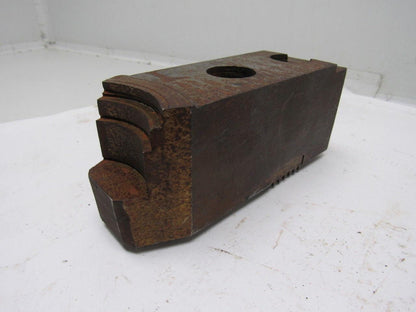 Huron T15A75 Lathe Chuck Soft  Jaws 7-1/8"L x 2-1/2"W X2-7/8"T Lot of 3