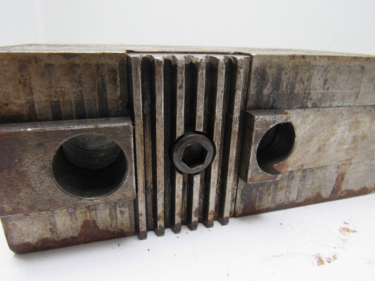 Huron T15A75 Lathe Chuck Soft  Jaws 7-1/8"L x 2-1/2"W X2-7/8"T Lot of 3