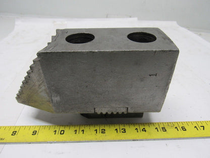 Huron T13A75 Lathe Chuck Soft  Jaws 7"L x 2-1/2"W X3-1/8"T Lot of 3