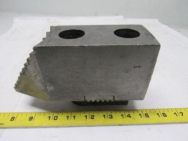 Huron T13A75 Lathe Chuck Soft  Jaws 7"L x 2-1/2"W X3-1/8"T Lot of 3
