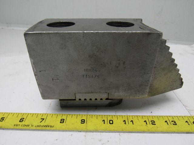 Huron T13A75 Lathe Chuck Soft  Jaws 7"L x 2-1/2"W X3-1/8"T Lot of 3