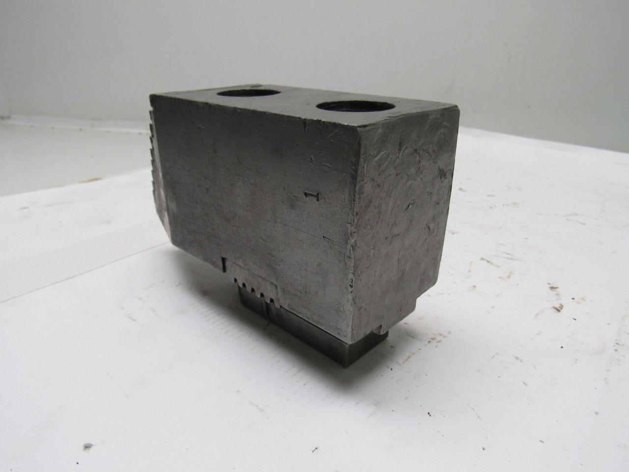 Huron T13A75 Lathe Chuck Soft  Jaws 7"L x 2-1/2"W X3-1/8"T Lot of 3