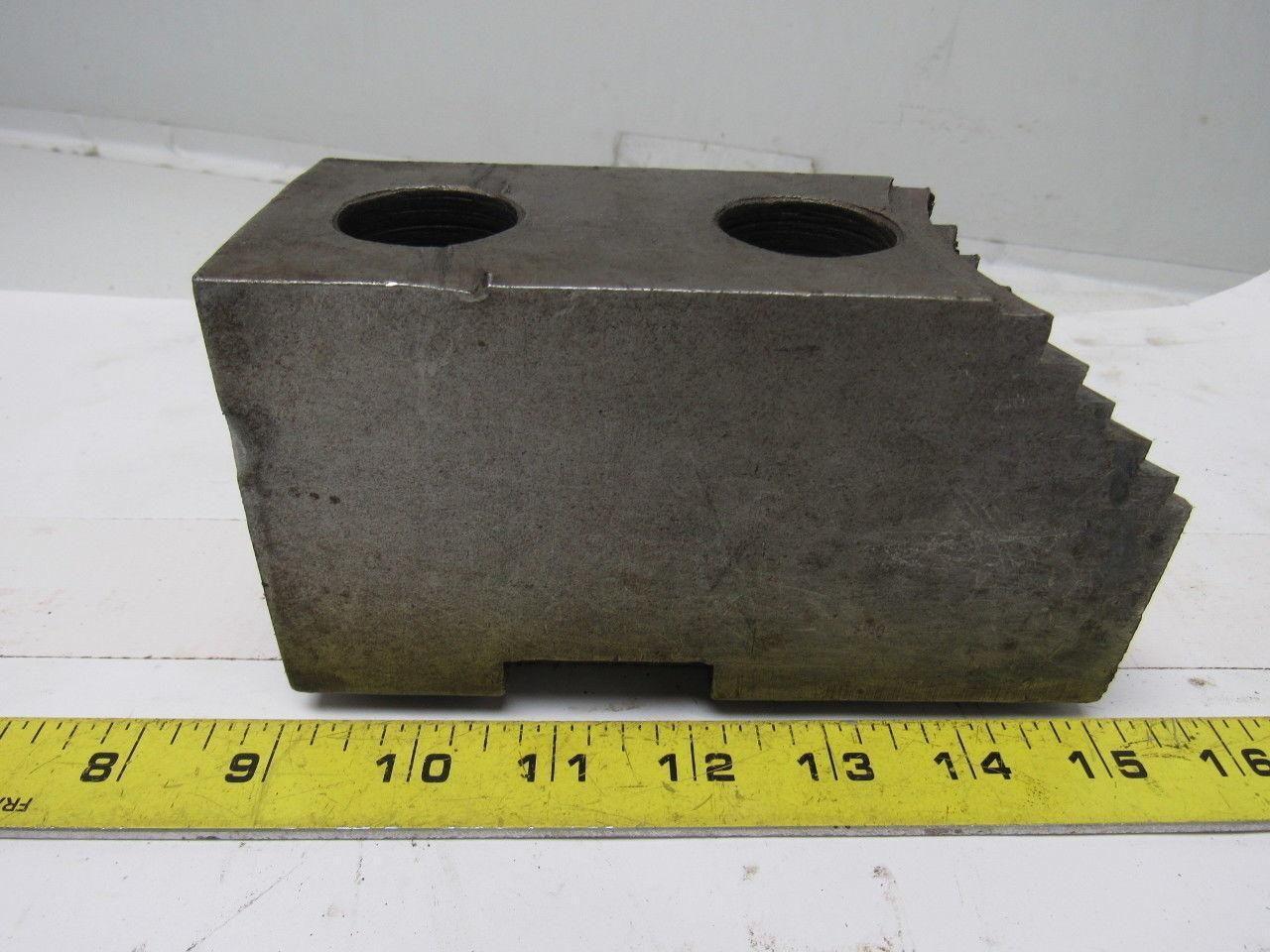 Huron T15 Lathe Chuck Soft Jaws 6-1/4"L x 2-1/2"W X3-1/4"T Lot of 3